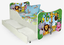 Attēls  Bērnu gulta HAPPY JUNGLE
