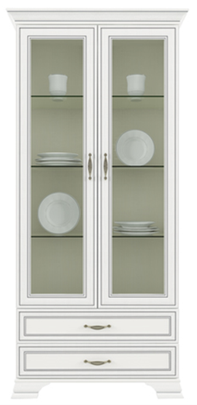 Attēls  Vitrīna TIFFANY 2W2S
