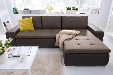 Attēls  Stūra dīvāns MARINA II LUX 3DL