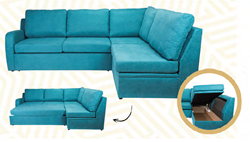 Attēls  Stūra dīvāns LIZ