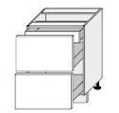 Attēls  Virtuves skapītis EMPORIUM D2E/60/1E