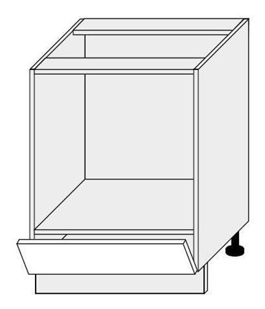 Attēls  Virtuves skapītis PLATINIUM D11K/60