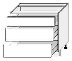 Attēls  Virtuves skapītis PLATINIUM D3M/90