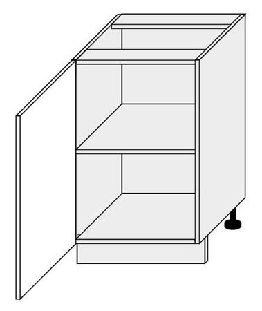 Attēls  Virtuves skapītis QUANTUM D1D/50