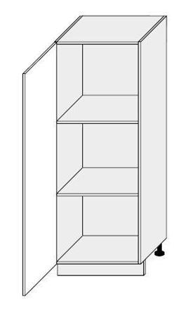Attēls  Skapis iebūvējamai tehnikai QUANTUM D5D/60/154
