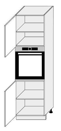Picture of Шкаф для встраеваемой бытовой техники MALMO D14/RU/2D