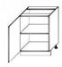 Attēls  Virtuves skapītis AMARO W4BS/80 MDF