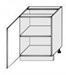 Attēls  Virtuves skapītis AMARO W4BS/80 MDF