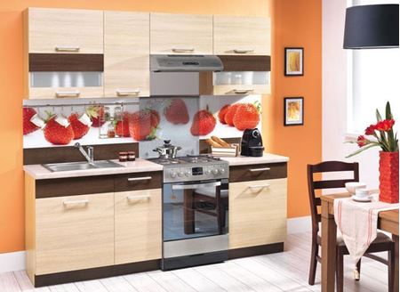 Attēls  Virtuves komplekts MODENA 220 (Rijeka gaiša)