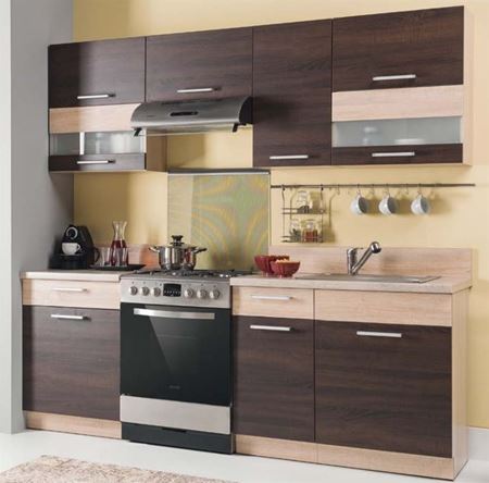 Attēls  Virtuves komplekts MODENA 220 (Rijeka tumša)