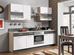 Attēls  Skapis MODENA MD22/D60C (Balta/Grafīta)