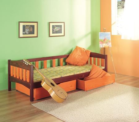 Attēls  Bērnu gulta ZUZANNA (80 cm)