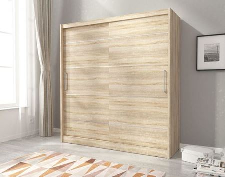 Attēls  Skapis MAJA ALU 180 (3 krāsas)