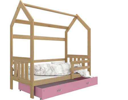 Attēls  Bērnu gulta DOMEK 2 190 cm (Priede)