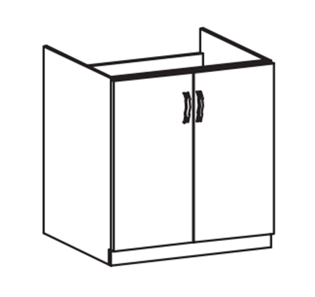 Picture of Кухонный шкафчик для встраеваемой бытовой техники PROWANSJA D80Z