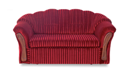 Изображение Раскладной кожаный диван EWA 2R