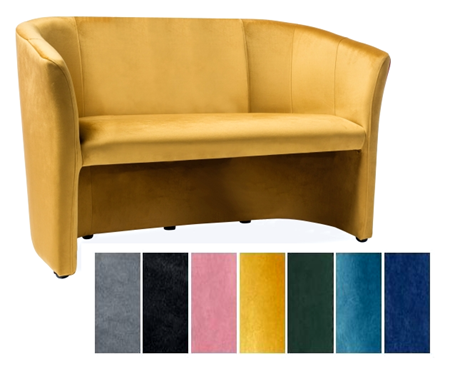 Attēls  Krēsls dīvāns TM-2 VELVET (9 krāsas)