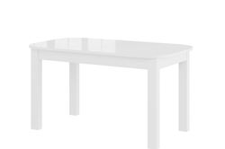 Attēls  Izvelkams galds REA 140-210 cm (Balts glancēts)