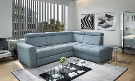 Attēls  Stūra dīvāns RIVA V5L+V3+V4R